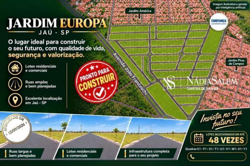 LOTES À VENDA  JARDIM EUROPA | JAÚ/SP